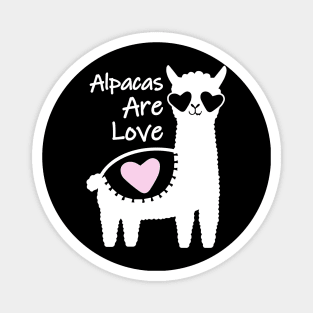 Alpaca LLama Love Magnet